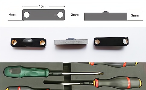 RFID超高頻手術(shù)器械管理電子標(biāo)簽UT8157